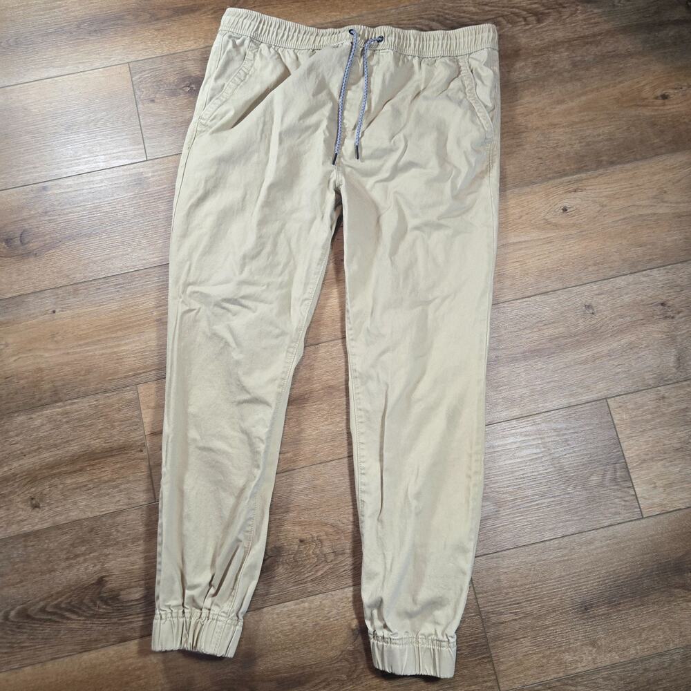 Y2K Aeropostale Cargo Jogger Pants Mens L Cotton Utility Streetwear Throwback